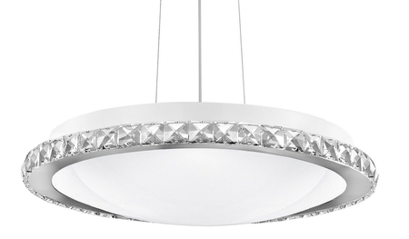 Lampa wisząca Luces Exclusivas COSQUIN LE42348 biały/chrom