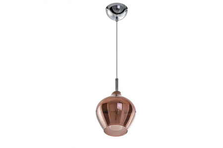 Lampa wisząca Azzardo AZ3077 Amber Milano 1 copper