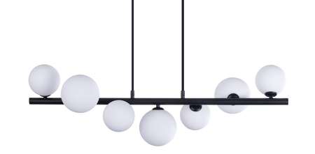 Lampa wisząca SYBILLA 7 PENDANT BK Azzardo AZ4406 white / black