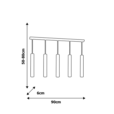 Lampa wisząca Milagro MLP1417 Joker