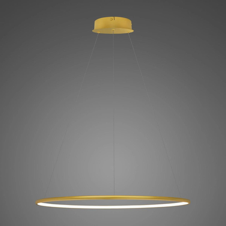 Lampa wisząca Ledowe Okręgi No.1 60cm 2700k złota Dali