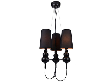 Lampa wisząca Azzardo AZ2163 Baroco 3 black