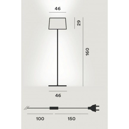 Lampa podłogowa Foscarini 159004-20 Twiggy lettura