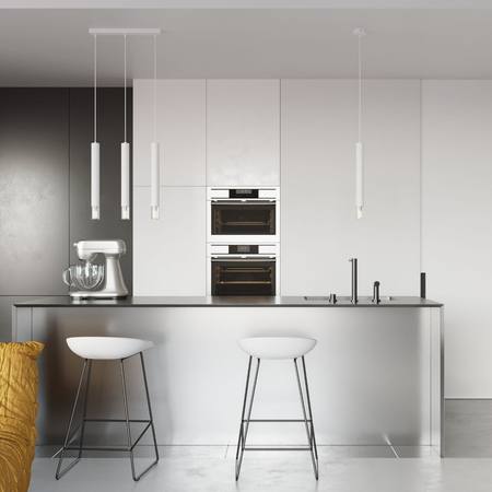 Sollux Lighting Lampa wisząca WEZYR 2 biała SL.0958