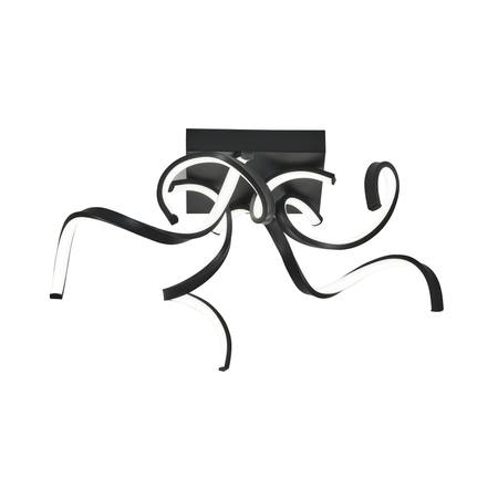 Lampa sufitowa STELO Zuma Line 20031CL-BK czarny