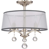 Lampa sufitowa Elstead Lighting Whitney srebrny QZ-WHITNEY-SF