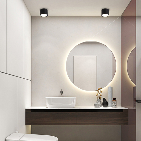 Light Prestige Oprawa natynkowa Kendal czarna IP65 GX53 LP-6331/1SM IP65 BK