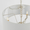 Endon Lighting Lampa wisząca 73021 biały/chrom