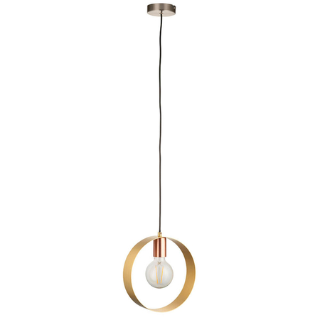 Endon Lighting Lampa wisząca 97664 mosiądz