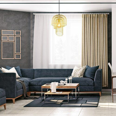 Lampa wisząca Rabalux Rowena 6228 złoty