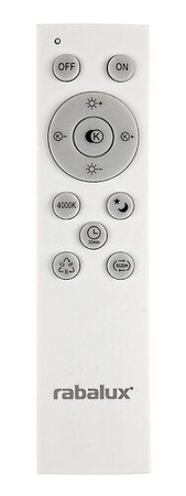 Lampa sufitowa Rabalux Bruce 2117 biały