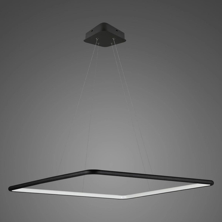 Lampa wisząca Ledowe Kwadraty No.1 60cm 4k czarna Dali