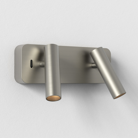 Kinkiet Astro Enna Twin 1058195 Matowy Nikiel