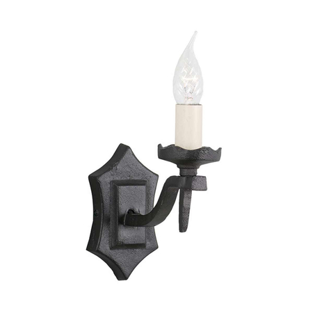 Kinkiet Elstead Lighting Rectory czarny RY1B-BLACK