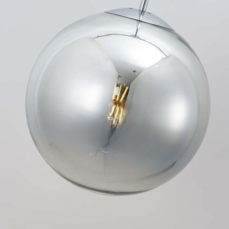 Lampa wisząca Palla 1xE27 chrom LP-2844/1P CH