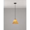 Lampa wisząca Luces Exclusivas BRONTILA LE45382 drewno jasne i ciemne, czarny