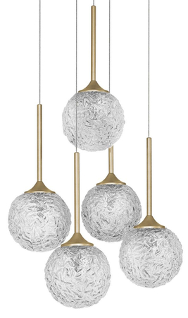 Lampa wisząca Luces Exclusivas PASTO LE41740 mosiądz