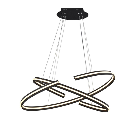 Lampa wisząca ALESSIA BLACK Azzardo AZ3355 czarny