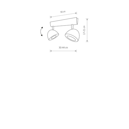 Reflektor VESPA Nowodvorski 9593 biały