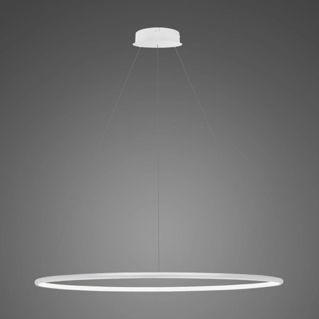Lampa wisząca Ledowe Okręgi No.1 100cm 4k biała Dali
