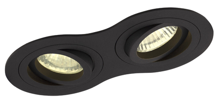 Oprawa wpuszczana Maxlight H0087 czarny/chrom