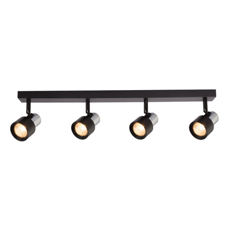 Milagro Lampa Sufitowa Cino 4xGU10 Czarny + Chrom ML9951 Czarny / Chrom