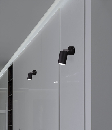 Kinkiet MONTI Kaja K-4408 czarny