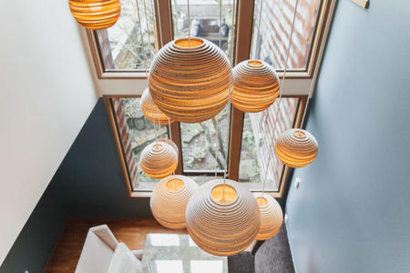 Lampa wisząca Graypants GP-1163-a Scraplights Moon18 white