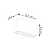 Sollux Lighting Plafon SOLE czarny LED SL.1212