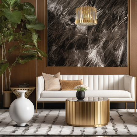 Milagro Żyrandol RITZ GOLD 7xE14 ML0393 ZŁOTY