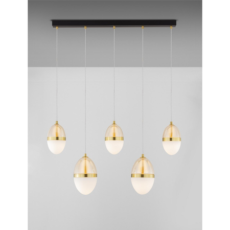 Lampa wisząca Luces Exclusivas LE44332 złoty i odcienie złota