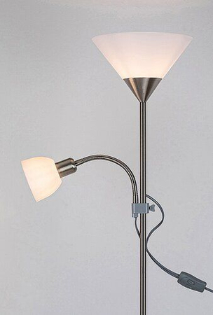 Lampa podłogowa Rabalux Action 4064 chrom satyna