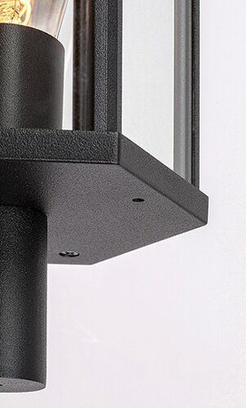 Kinkiet zewnętrzny Rabalux Dubrovnik 7239 czarny matowy