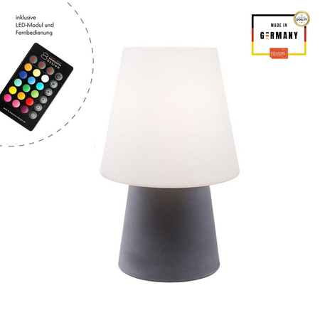 Lampa stojąca No.1 zewnętrzna ogrodowa 2700K RGB 60cm, szary 32528L szary