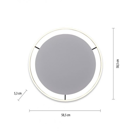 Plafon Paul Neuhaus RITUS 15392-13 szary