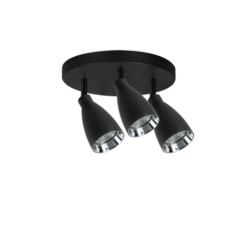 Light Prestige Campana 3 plafon czarny 3xGU10 LP-3103/3C BK