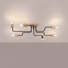 Sollux Lighting Żyrandol TIMBO 6 czarny SL.1670