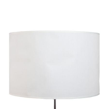 Lampa podłogowa Abigali Sand Glass biała