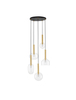 Lampa wisząca Luces Exclusivas BAJOS - złoty LE43395
