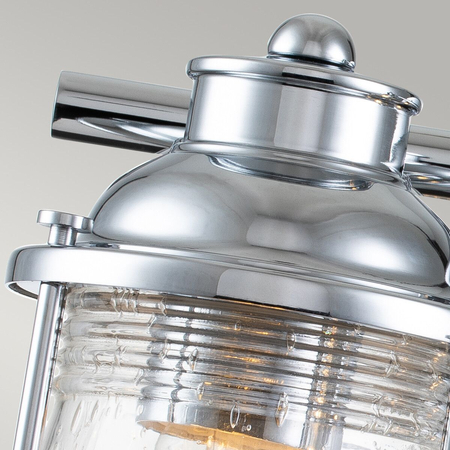 Kinkiet Ashland Bay - 3 źródła światła - Polerowany chrom Quintiesse QN-ASHLANDBAY3-PC-BATH