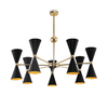 Lampa wisząca Maytoni Vesper MOD108PL-14GB Black with Gold