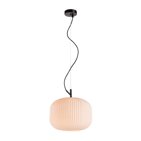 Lampa wisząca Italux Rues PND-64536B-L-BL-OPA Czarny mat