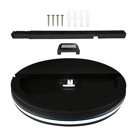 Eko-Light Plafon Marlon 12W 4000K Czarny IP54 EKP0474 CZARNY