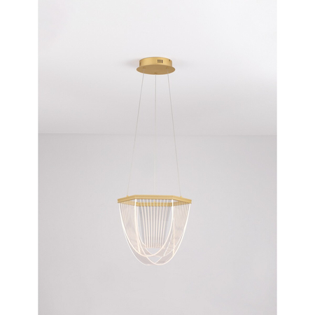 Lampa wisząca Luces Exclusivas ZARLINO LE45391 złoty i odcienie złota