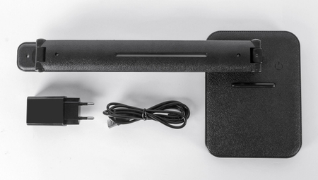 Blaupunkt Lampa Biurkowa LED 6W CCT czarna ściemnialna, przełącznikiem barwy światła