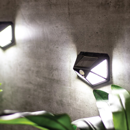 Eko-Light Lampa Solarna Batman 4000K IP44 EKO0617 CZARNY