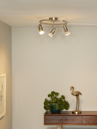 Reflektor Lucide CARO-LED srebrny 13955/14/12