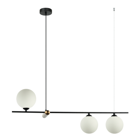Lampa wisząca Italux PND-76540-3-BK Barletta