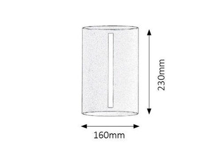 Kinkiet zewnętrzny Rabalux Baltimore 8730 czarny matowy