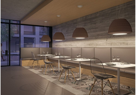 Lampa wisząca Axo Light Bell 060 Ceglasta